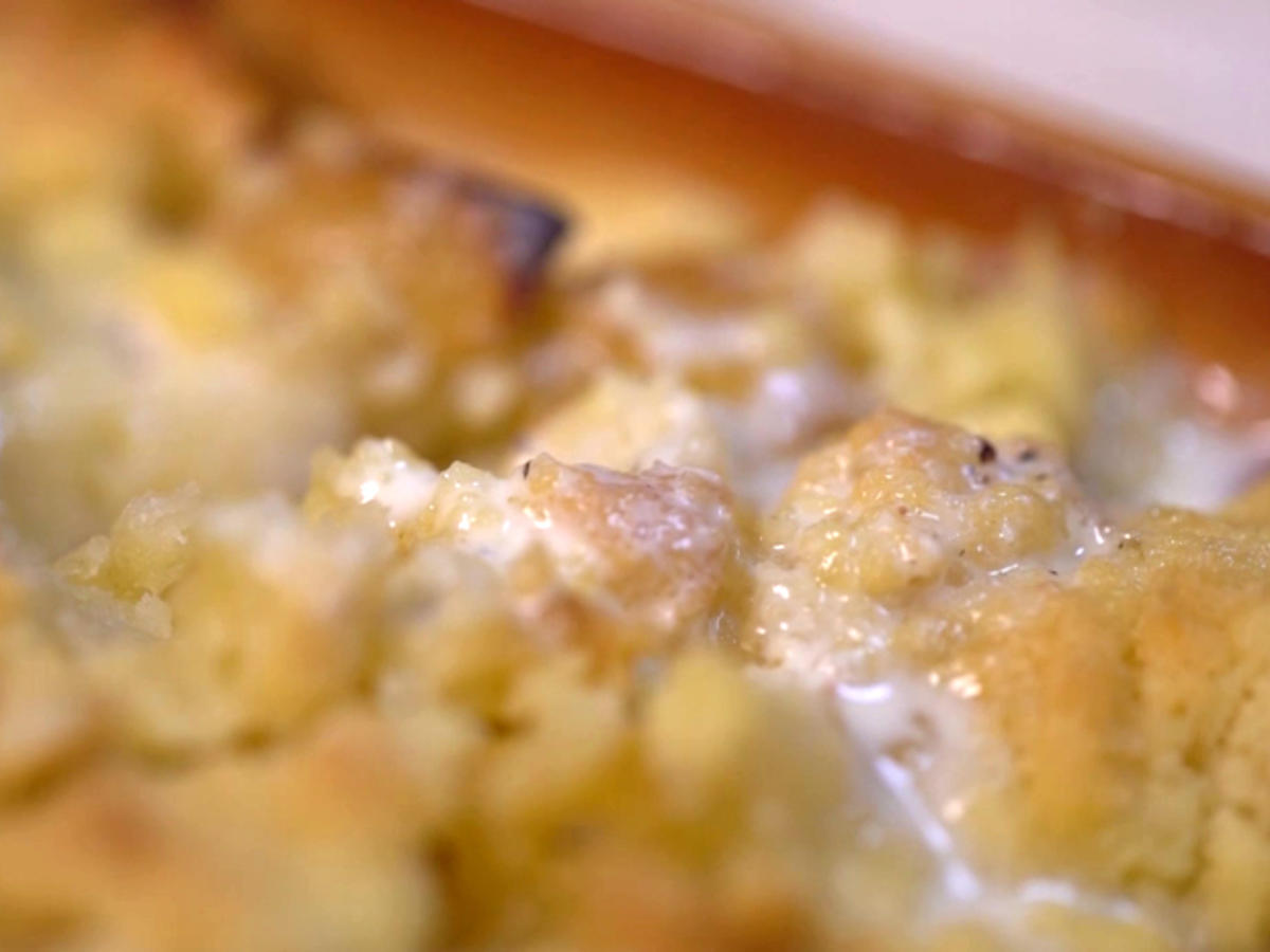 Applecrumble mit Tonkabohneneis - von Das perfekte Dinner