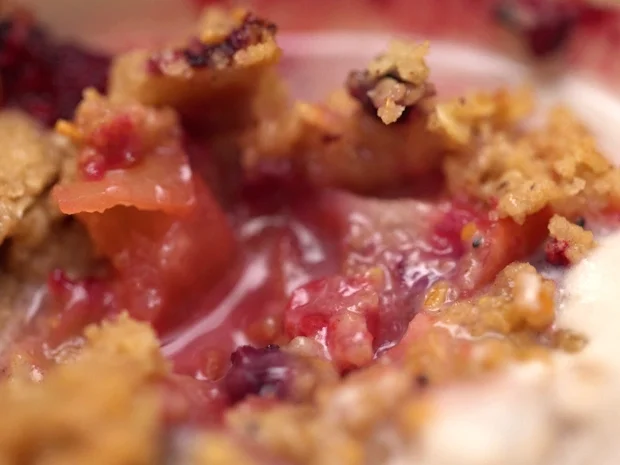 Crumble und Eis - Rezept - Bild Nr. 2
