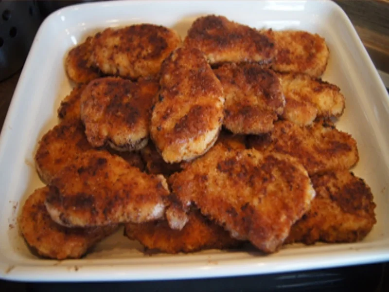 Rezept: Schweinefiletnuggets Bild Nr. 2 Schweinefiletnuggets - Rezept - Bild Nr. 2