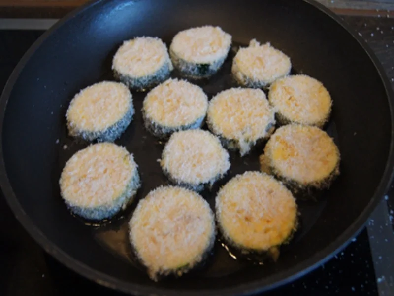 Gebratene Zucchinischeiben - Rezept - Bild Nr. 5