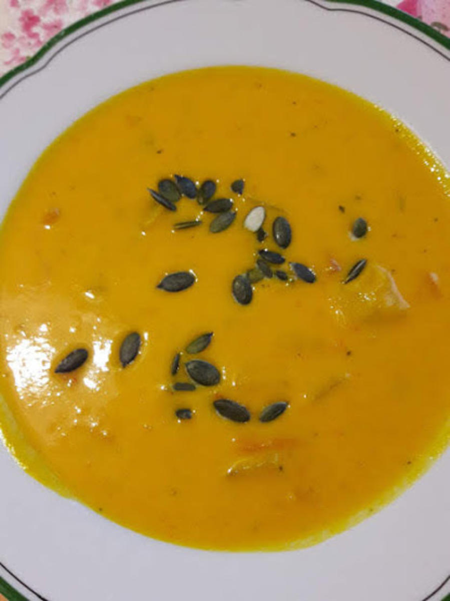Karotten Kürbis Suppe - Rezept - Bild Nr. 2