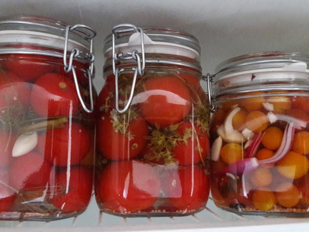 Eingelegte Tomaten - Rezept mit Bild