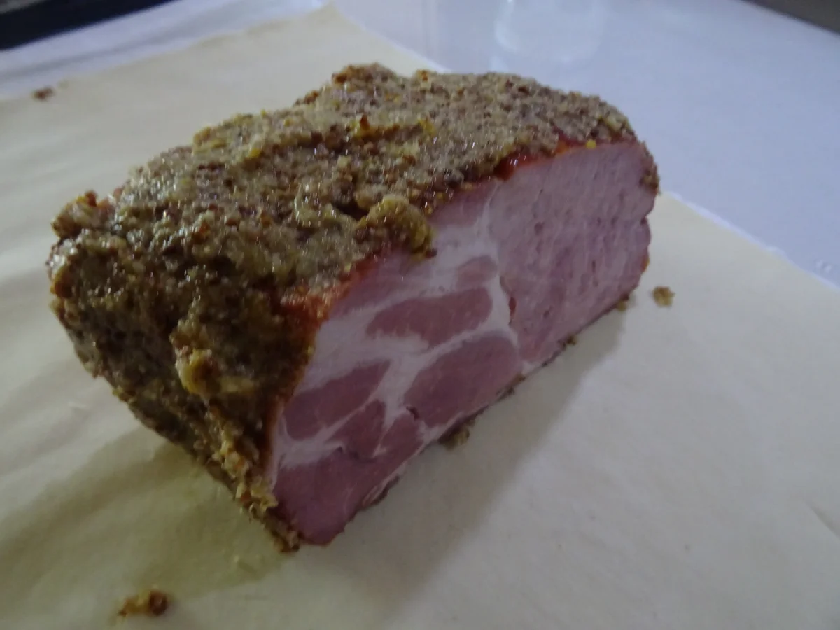 Kasseler im Blätterteigmantel mit Pommes duchesse und Möhren-Tagliatelle - Rezept - Bild Nr. 9