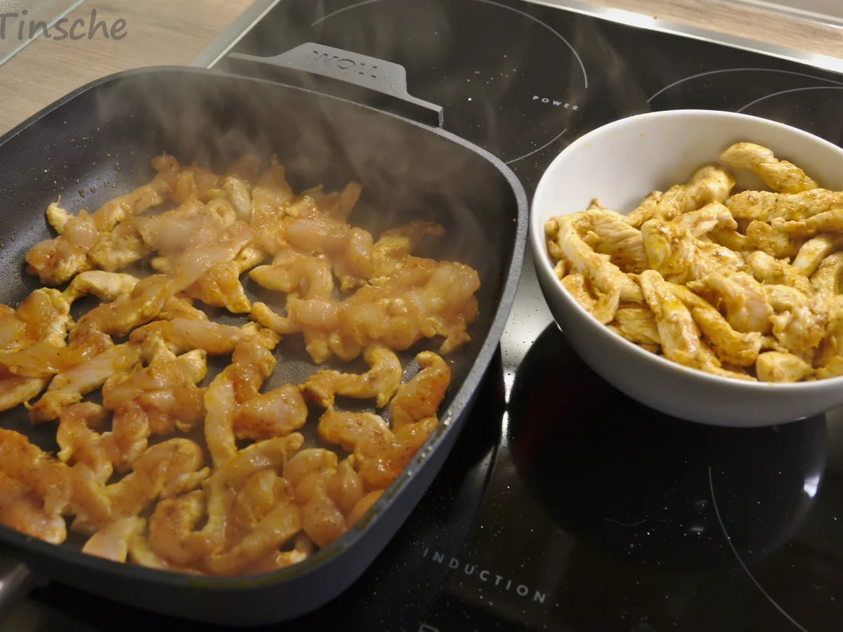 Morbier-Schalotten-Hähnchen - Rezept - Bild Nr. 4