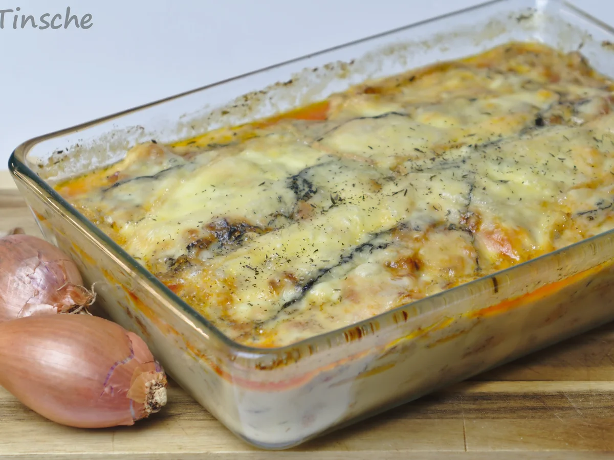 Morbier-Schalotten-Hähnchen - Rezept - Bild Nr. 9701