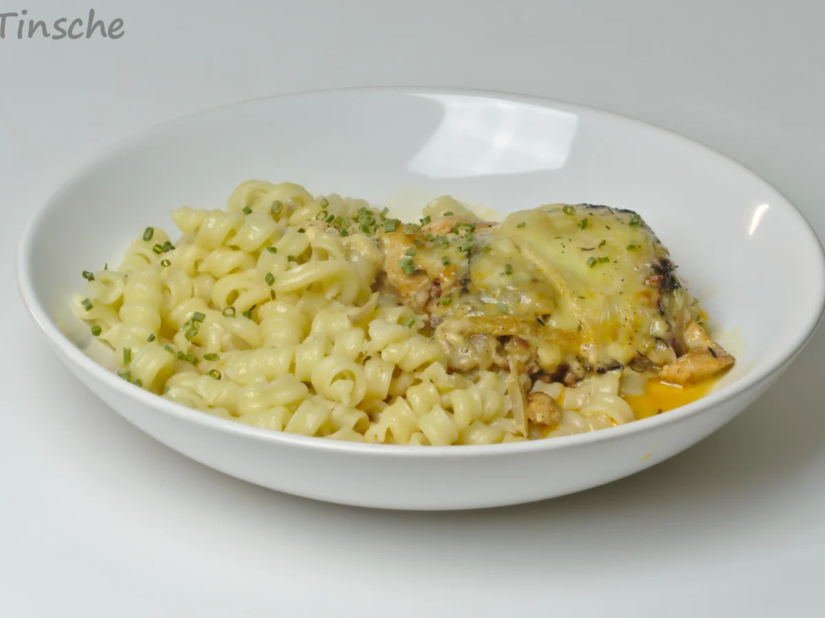 Morbier-Schalotten-Hähnchen - Rezept - Bild Nr. 9706
