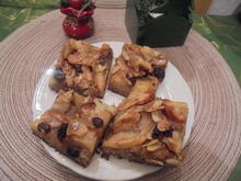 Apfelkuchen mit Mandeln und Rosinen - Rezept - Bild Nr. 2