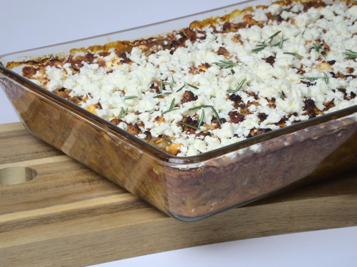 Kritharaki-Nudelauflauf mit Joghurt - Rezept - Bild Nr. 9