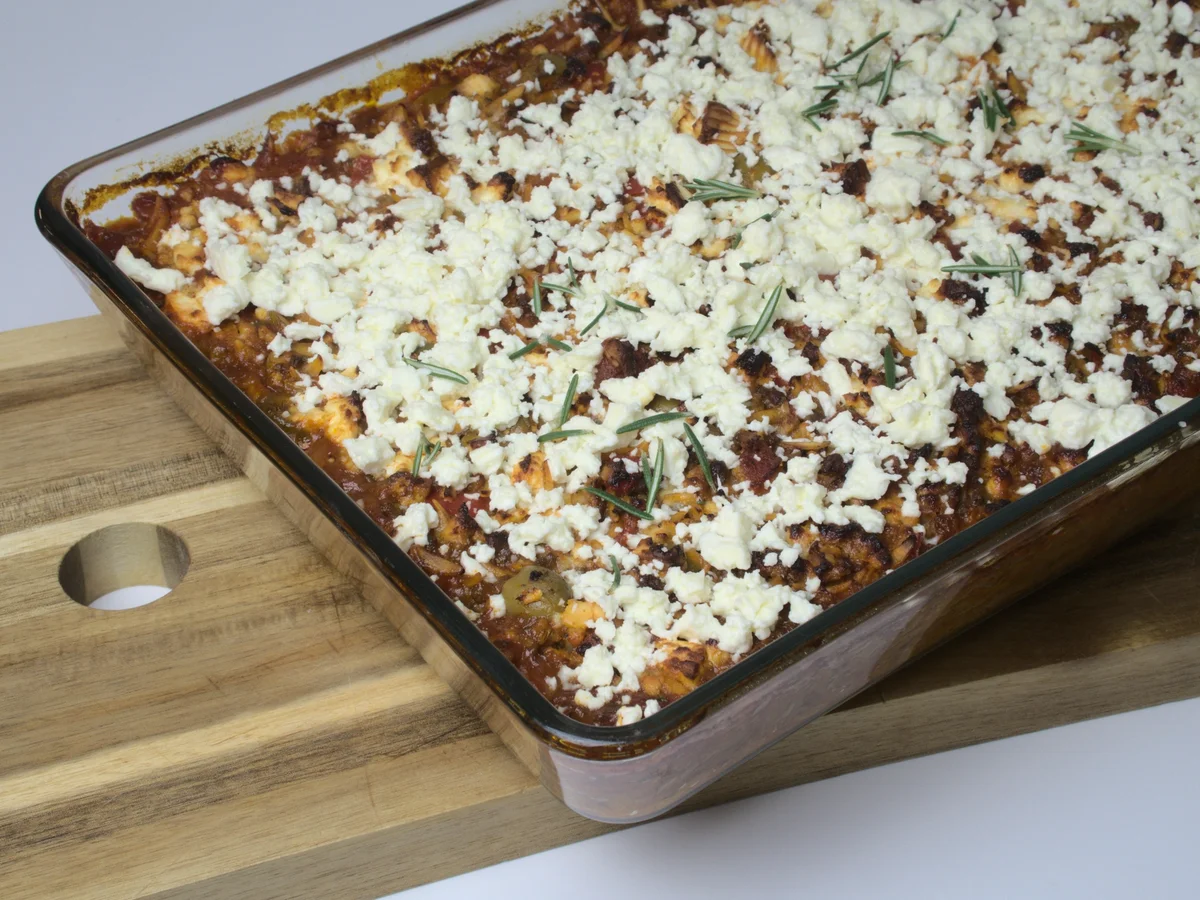 Kritharaki-Nudelauflauf mit Joghurt - Rezept - Bild Nr. 12