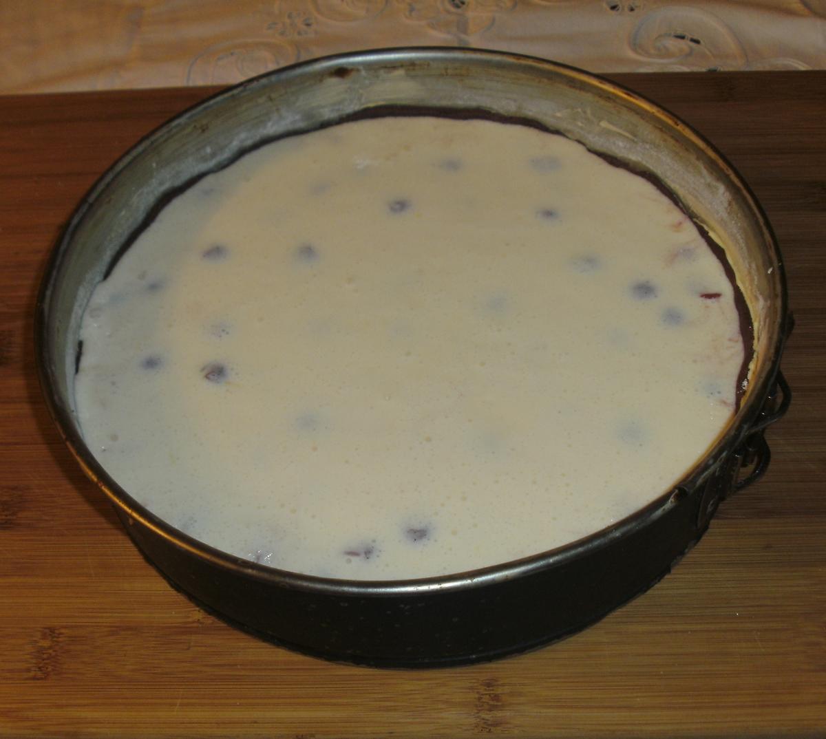 Schoko-Quarkkuchen mit Kirschen - Rezept - Bild Nr. 9697