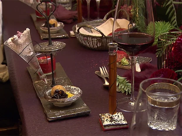 Rezept: Gebrannte Mohn-Rübe, eisige Magnolie und heiße Blaubeer-Erdäpfel Bild Nr. 2 Gebrannte Mohn-Rübe, eisige Magnolie und heiße Blaubeer-Erdäpfel - Rezept - Bild Nr. 2