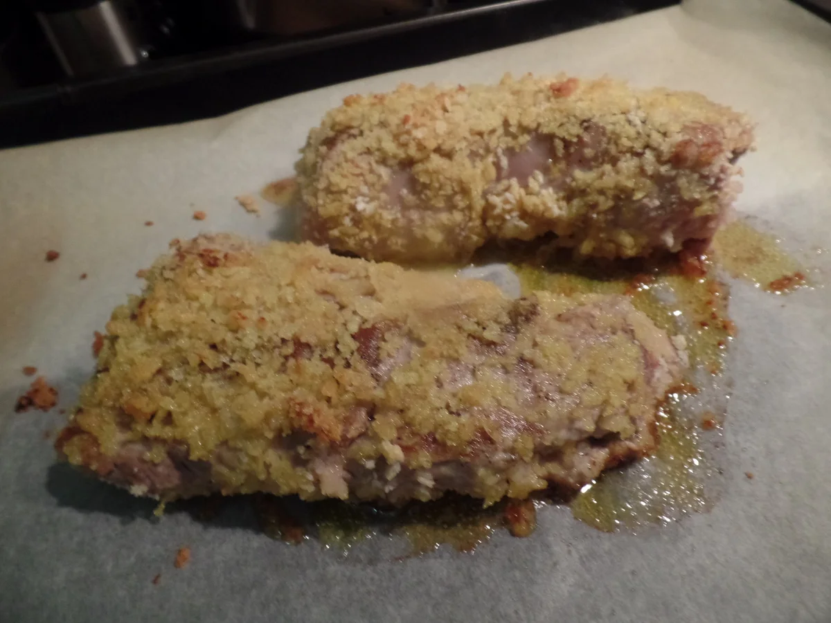 Rezept: Schweinefilet in Cognac-Sauce mit Rosenkohl und Kartoffelstampf Bild Nr. 9717 Schweinefilet in Cognac-Sauce mit Rosenkohl und Kartoffelstampf - Rezept - Bild Nr. 9717