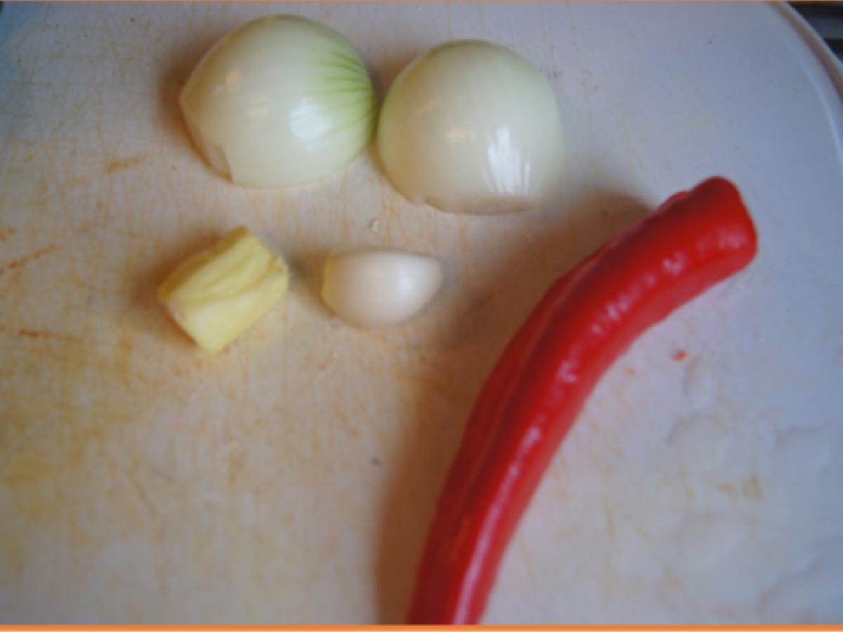 Thüringer Rostbratwurst mit Gemüsepaprikamix und Süßkartoffelstampf - Rezept - Bild Nr. 10