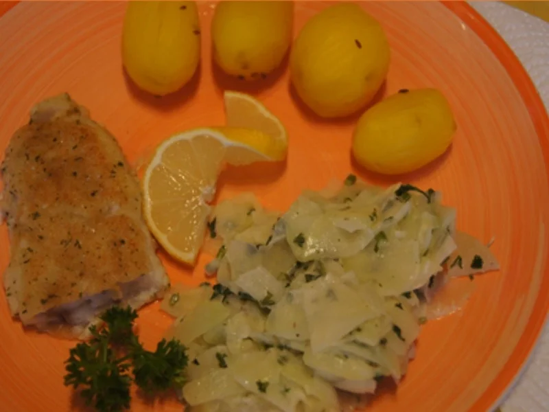 Alaska-Seelachs mit Rahmkohlrabi und Drillingen - Rezept - Bild Nr. 14