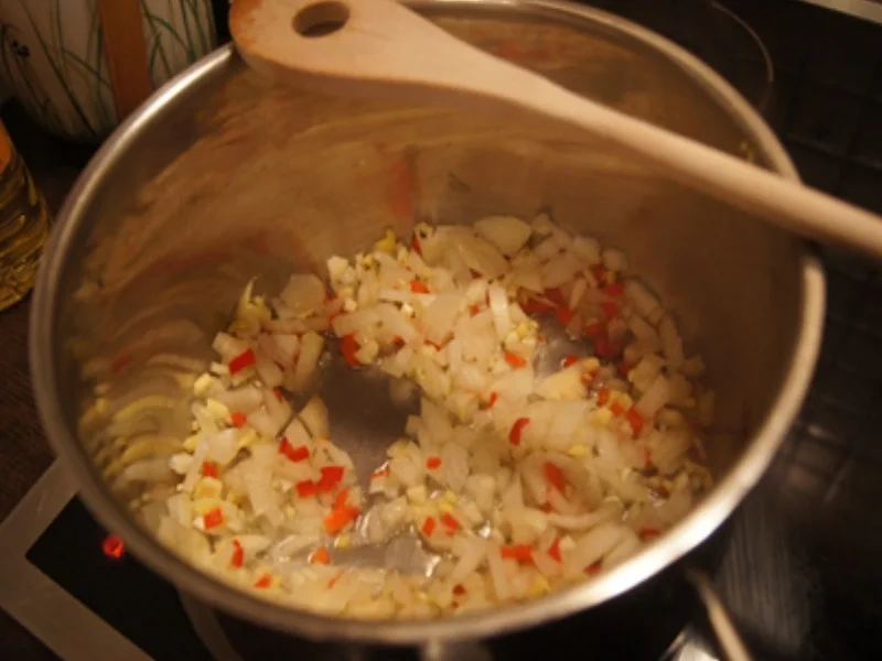 Kartoffel-Linsen-Eintopf mit Würstcheneinlage - Rezept - Bild Nr. 8