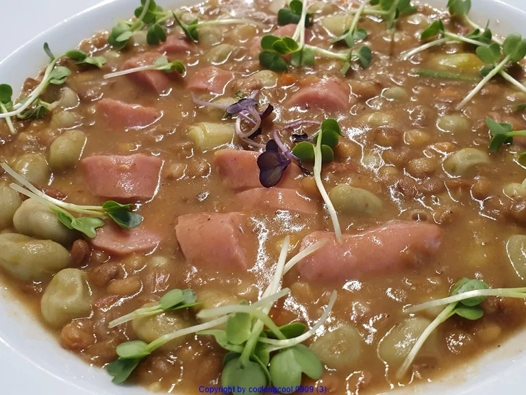 Linse trifft Rind und dicke Bohne - Rezept - Bild Nr. 6