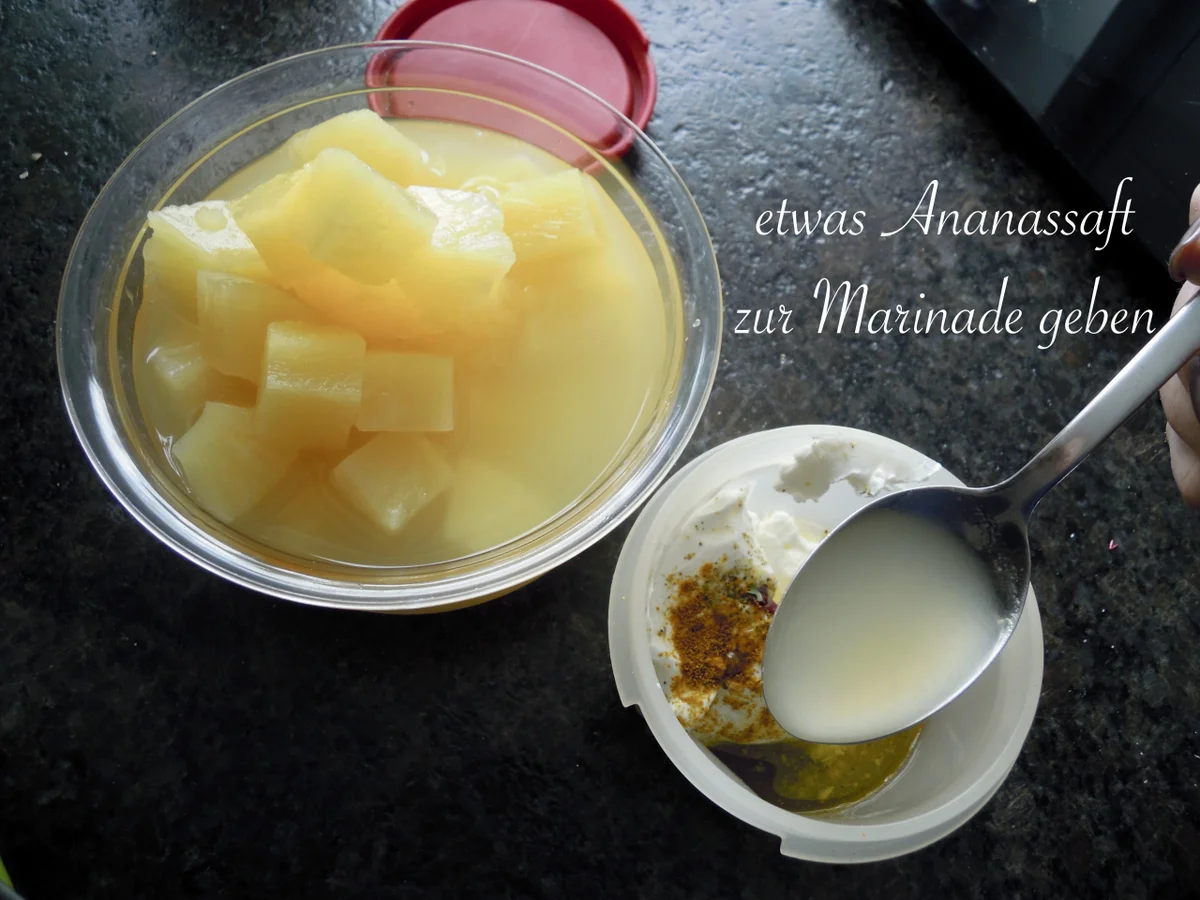 Nudelsalat mit Ananas - Rezept - Bild Nr. 9736