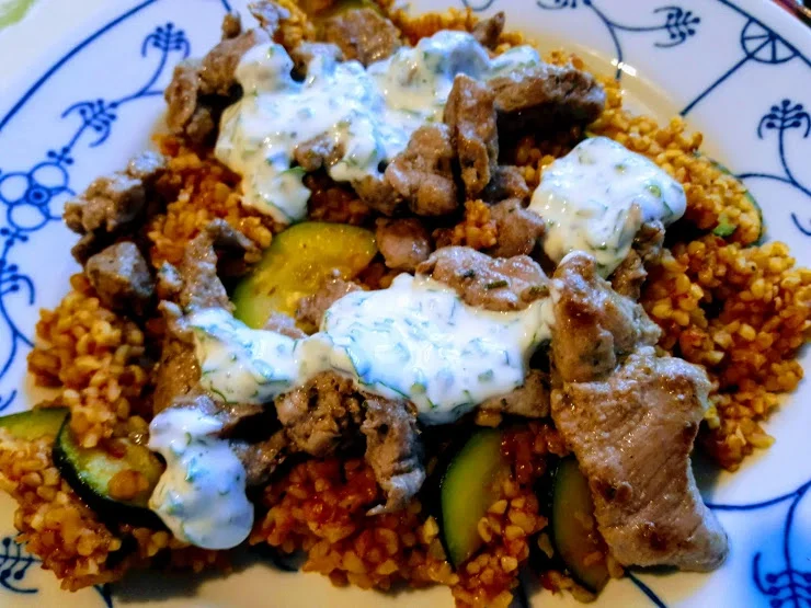 Bulgur mit Zucchini - Rezept - Bild Nr. 9722