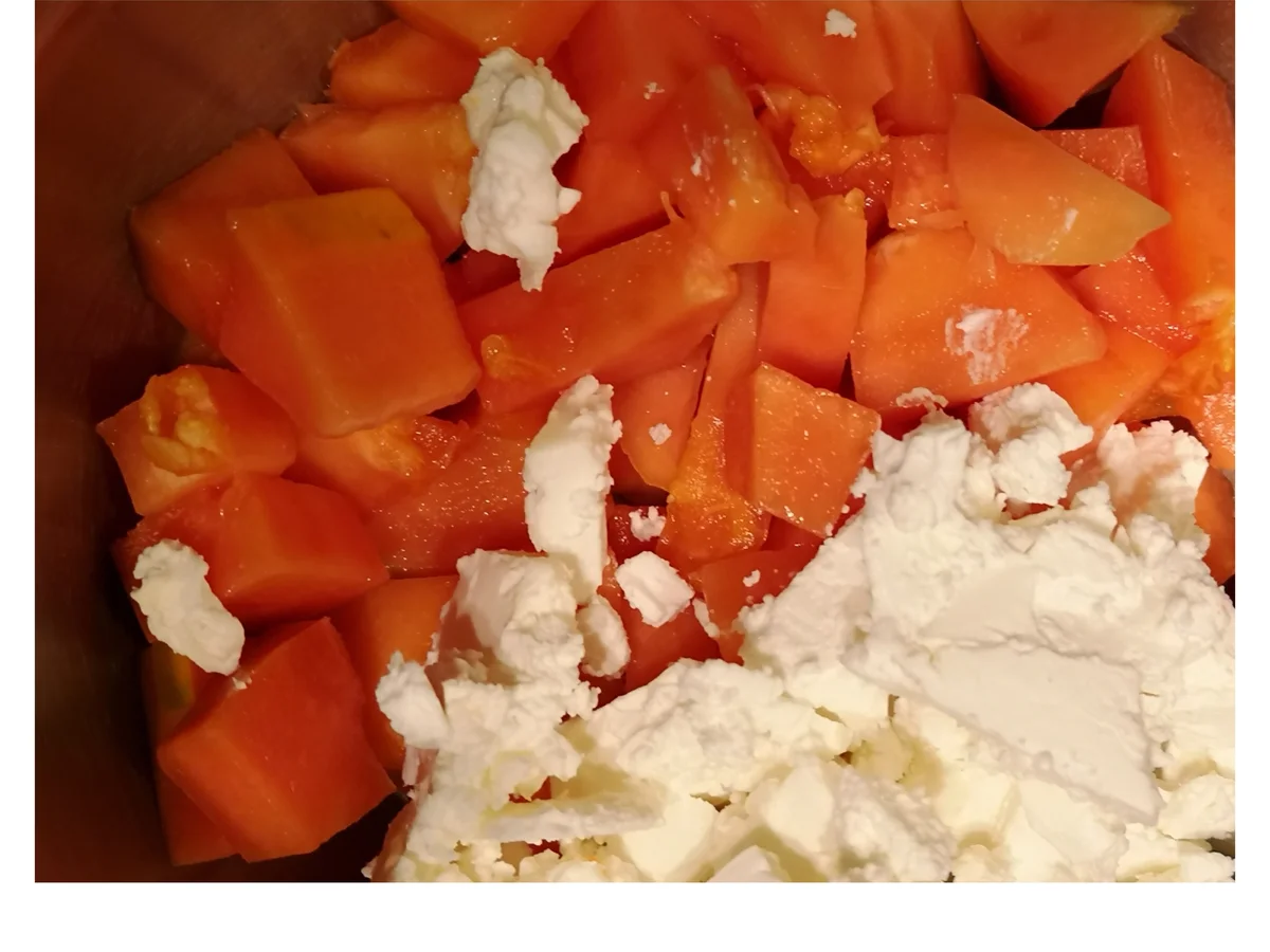 Rezept: BiNe` S BROCCOLISALAT MIT PAPAYA Bild Nr. 3 BiNe` S BROCCOLISALAT MIT PAPAYA - Rezept - Bild Nr. 3