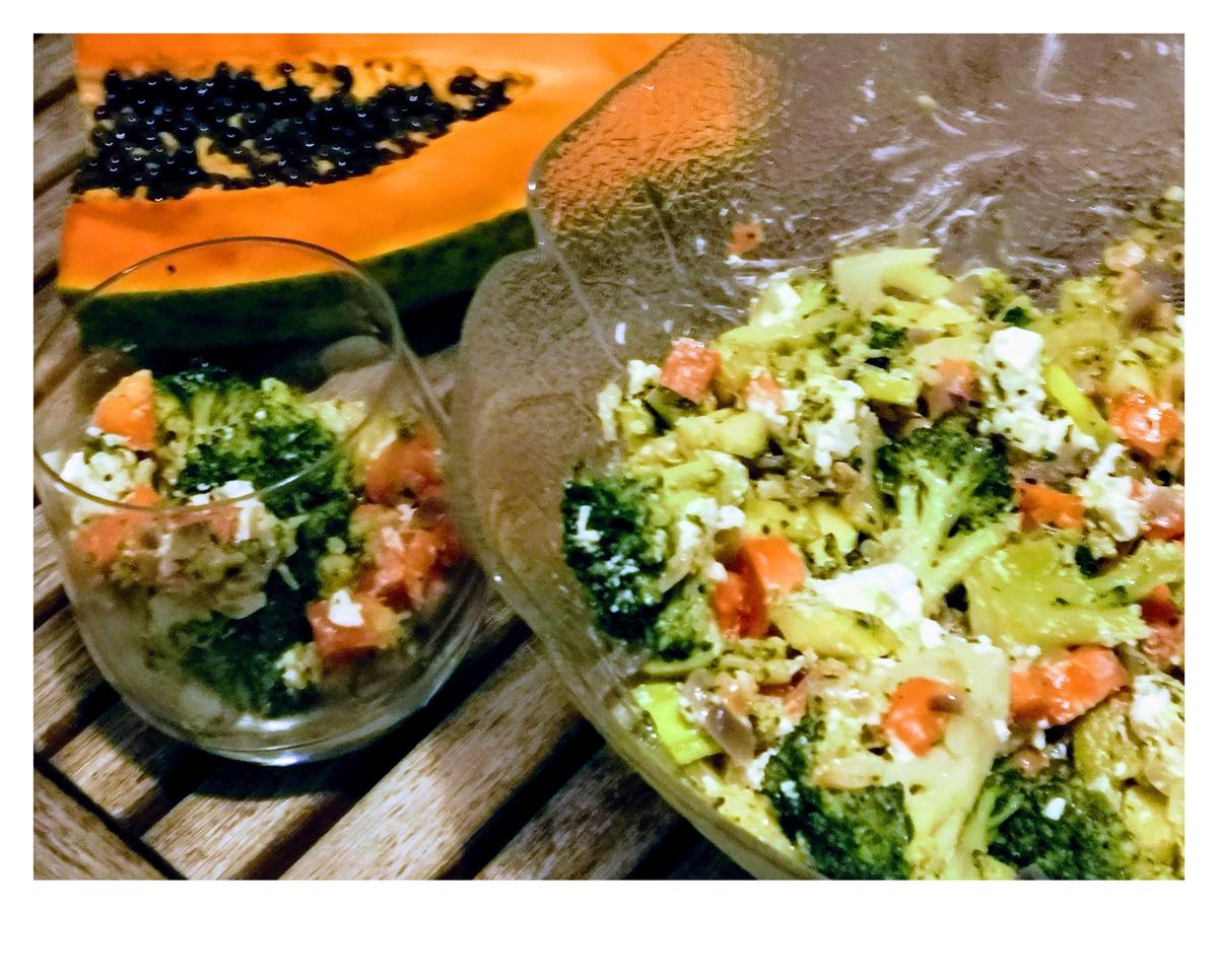 BiNe` S BROCCOLISALAT MIT PAPAYA - Rezept - Bild Nr. 7