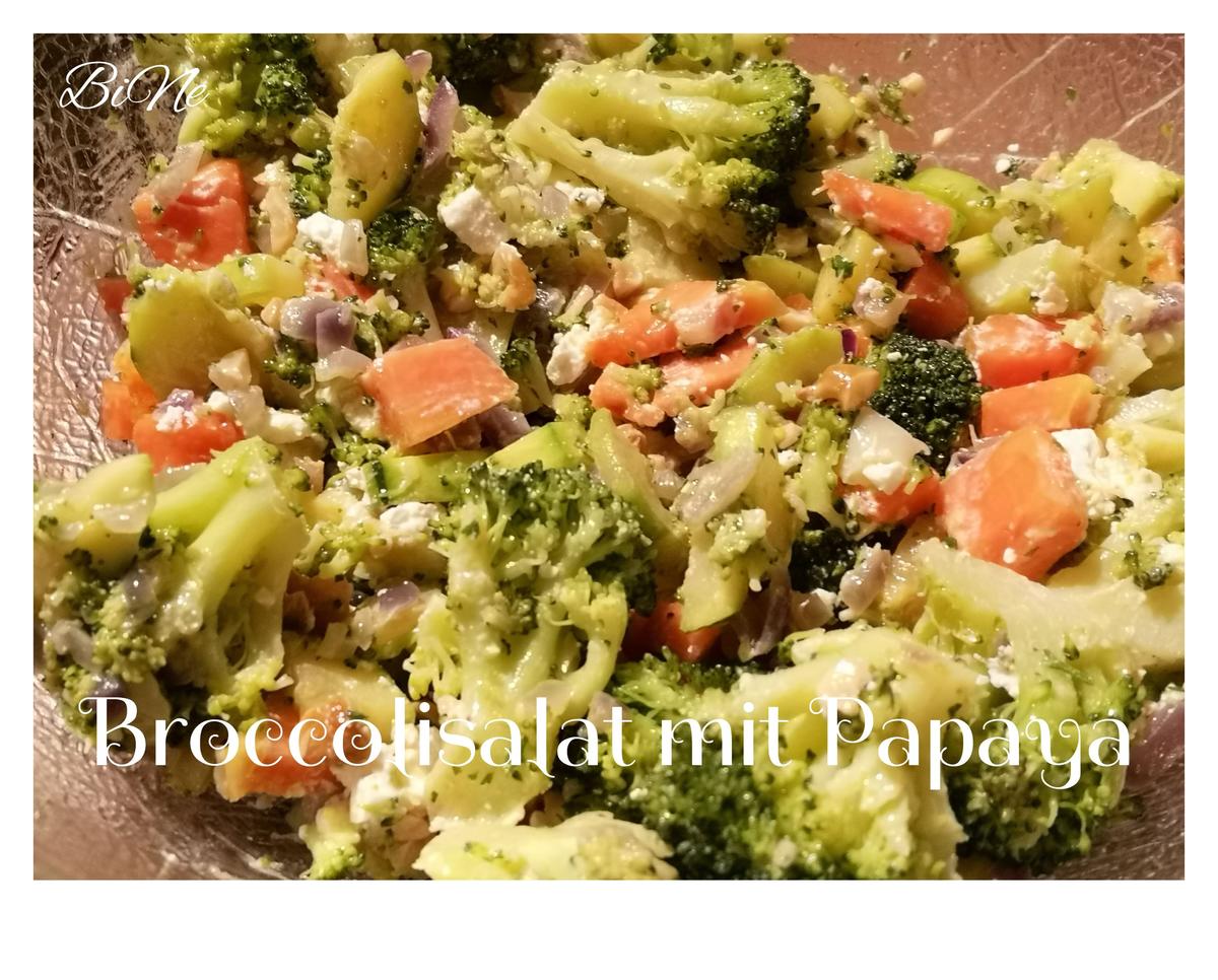 BiNe` S BROCCOLISALAT MIT PAPAYA - Rezept - Bild Nr. 9