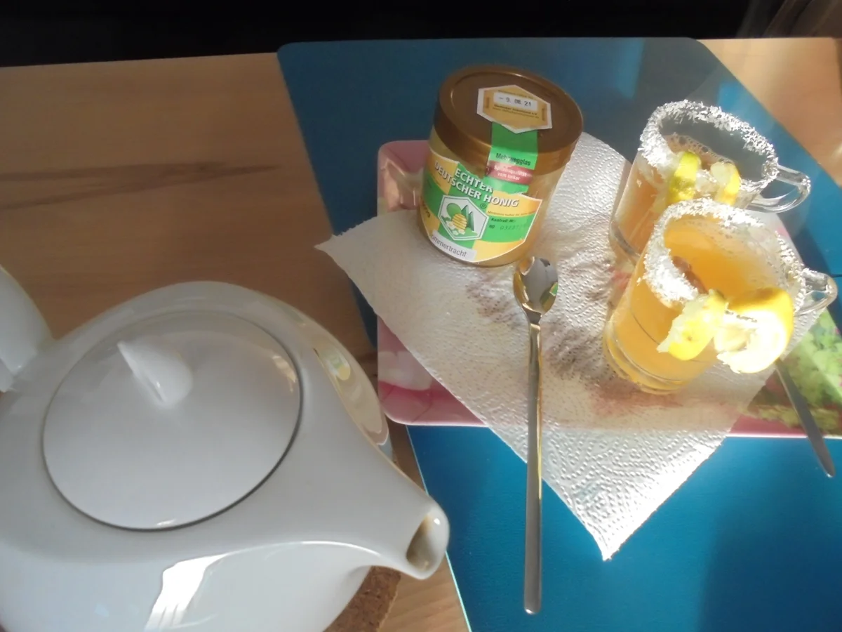 Tee mit Zitrone - Thé au citron - Rezept - Bild Nr. 4