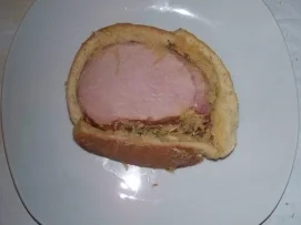 Kasseler im Pizzateig - Rezept