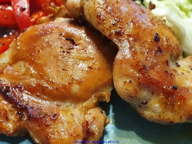 Hähnchenkeule  (ausgelöst) - Rezept - Bild Nr. 9735