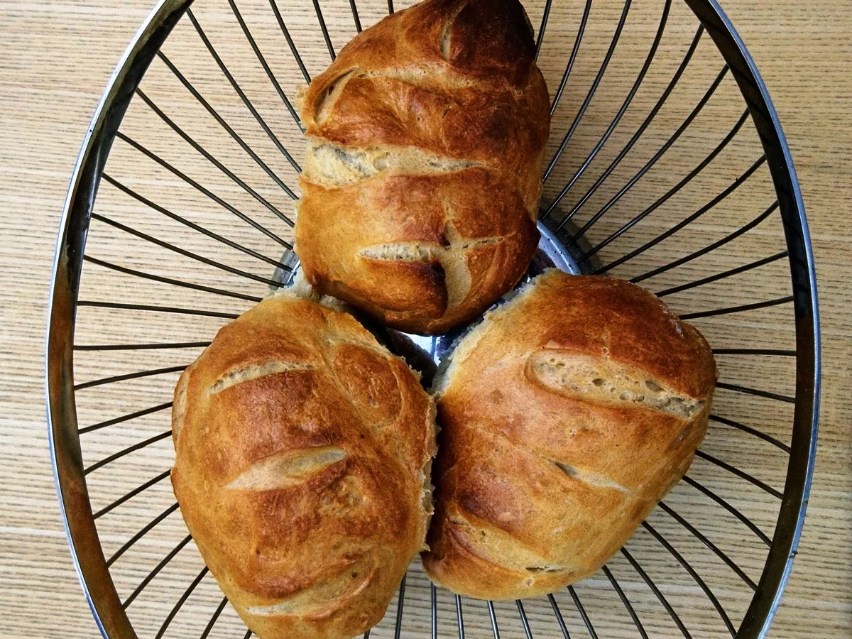 Parisettes über Nacht  - no knead - Rezept - Bild Nr. 2