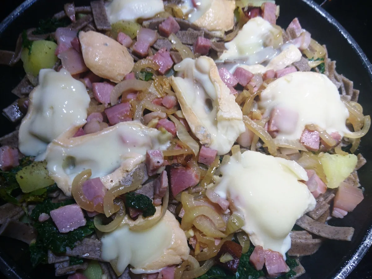 Rezept: Pizzocheri mit Grünkohl Bild Nr. 11 Pizzocheri mit Grünkohl - Rezept - Bild Nr. 11