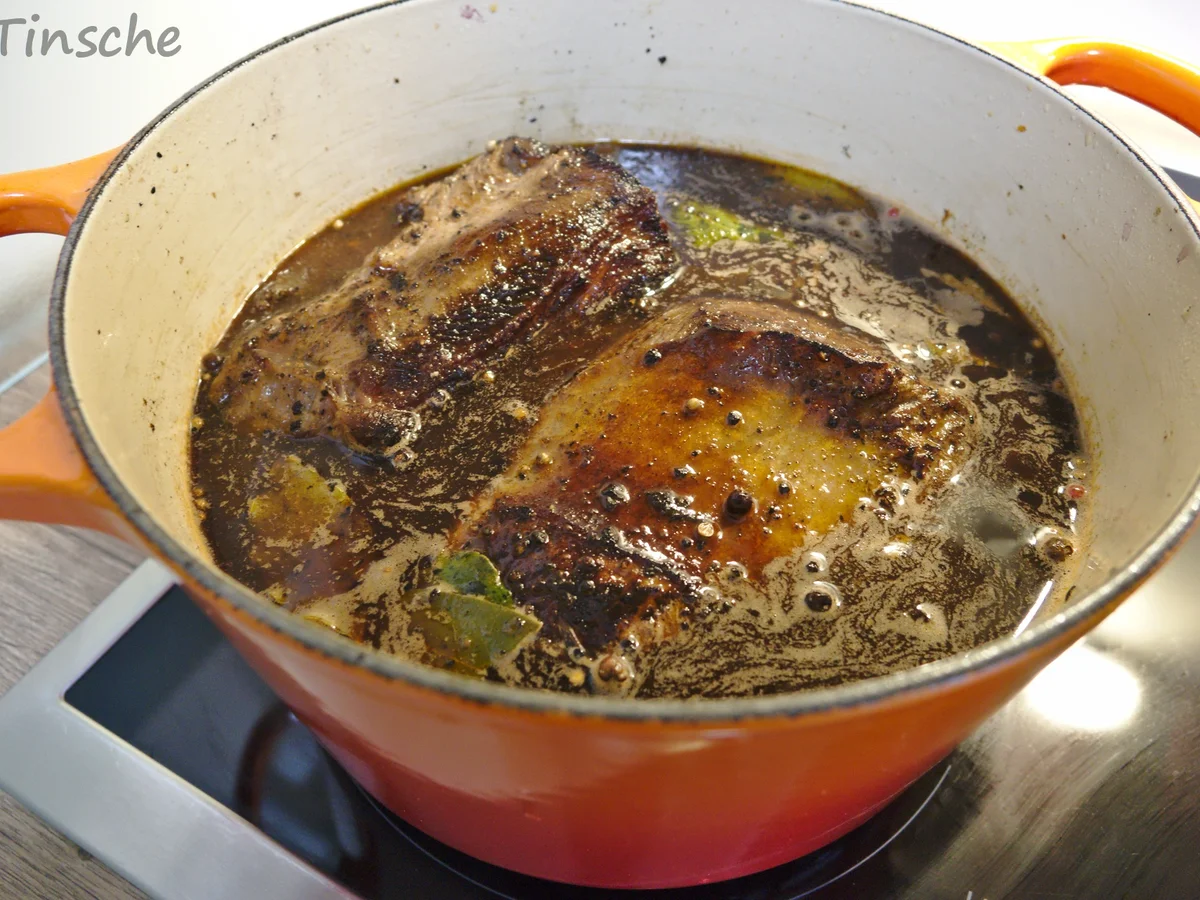 Sauerbraten in Buttermilch mariniert - Rezept - Bild Nr. 3