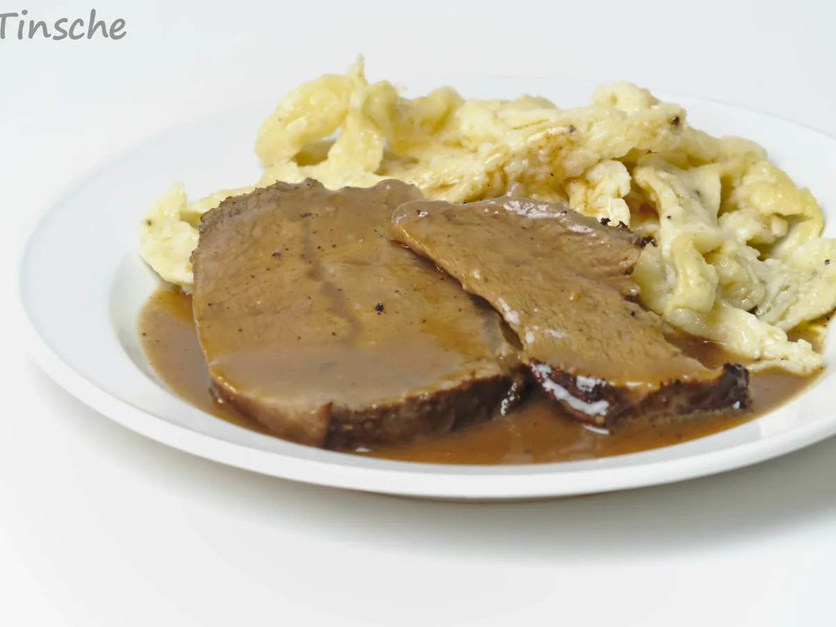 Sauerbraten in Buttermilch mariniert - Rezept - Bild Nr. 6