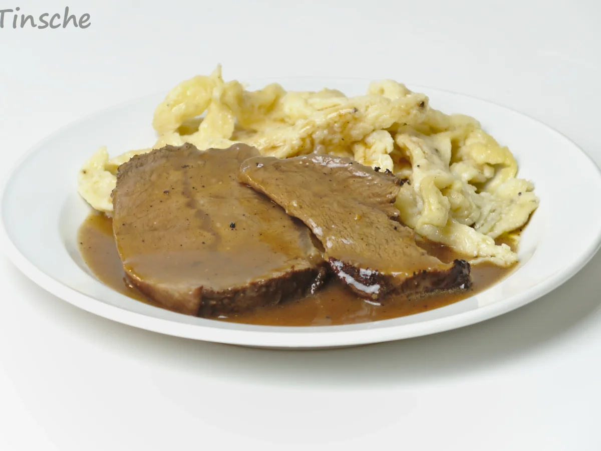 Sauerbraten in Buttermilch mariniert - Rezept - Bild Nr. 7