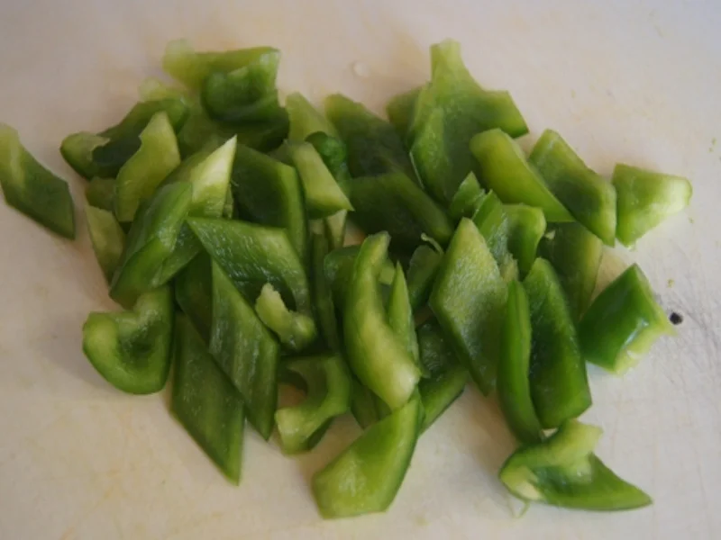 Steakhüfte mit Paprika-Zuckerschoten-Gemüse im Wok und gelber Basmatireis - Rezept - Bild Nr. 7