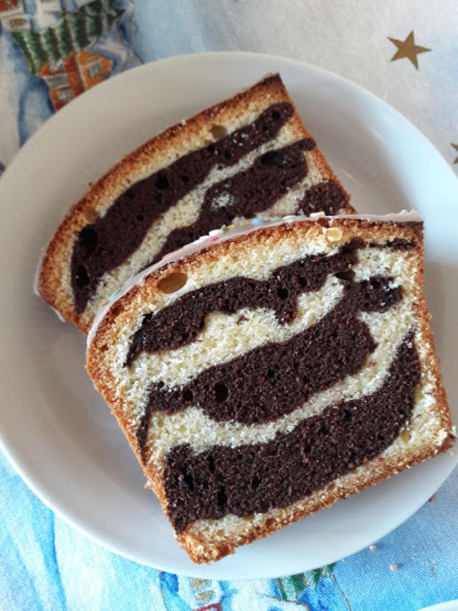 Zebra-Rührkuchen - Rezept - Bild Nr. 2