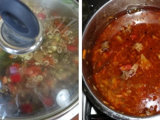 Würzig-exotische Ochsenschwanzsuppe mit fleischigen Knochen - Rezept - Bild Nr. 10