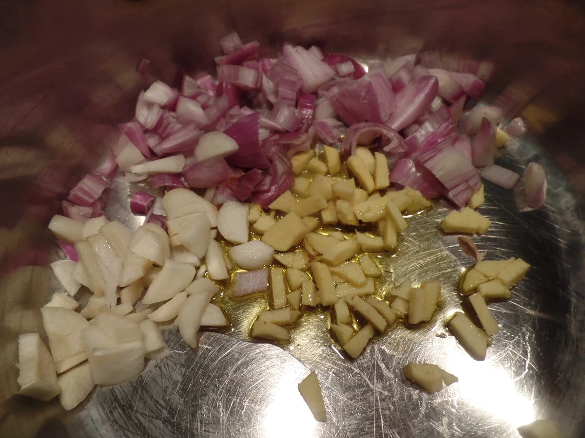 Rote-Linsen-Curry mit Pita - Rezept - Bild Nr. 3