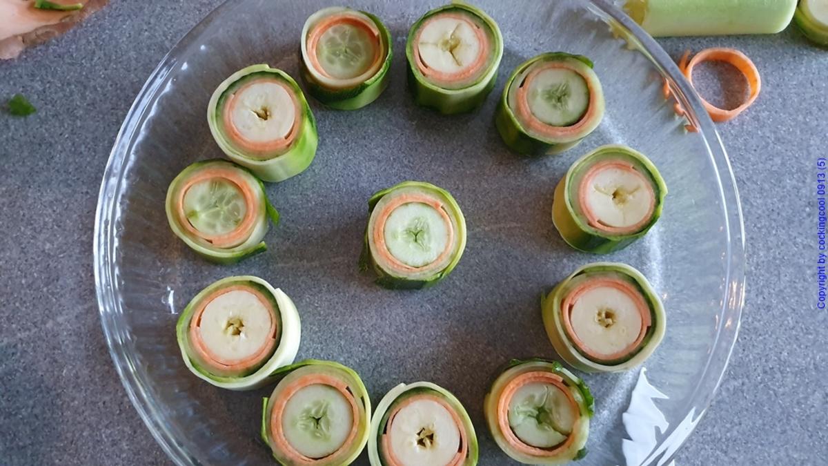 Gemüse Sushi = kochbar Challenge 1.0 (Januar 2020) - Rezept - Bild Nr. 8
