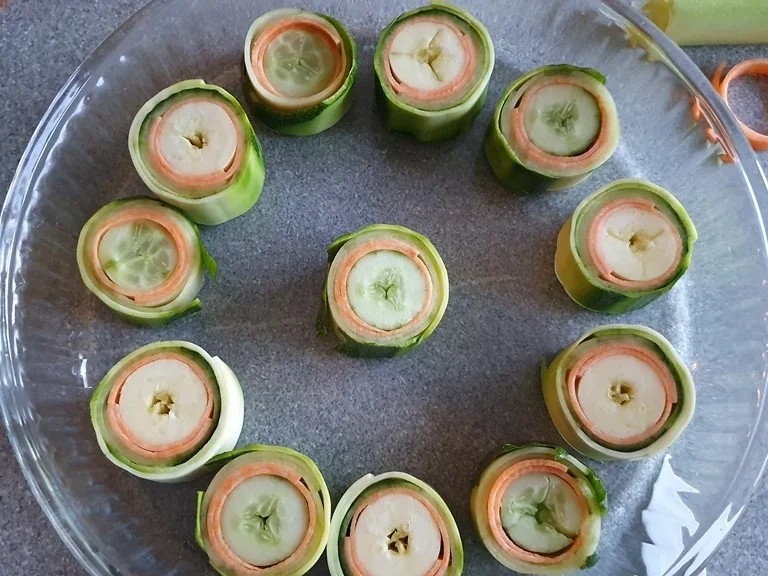 Gemüse Sushi = kochbar Challenge 1.0 (Januar 2020) - Rezept - Bild Nr. 8