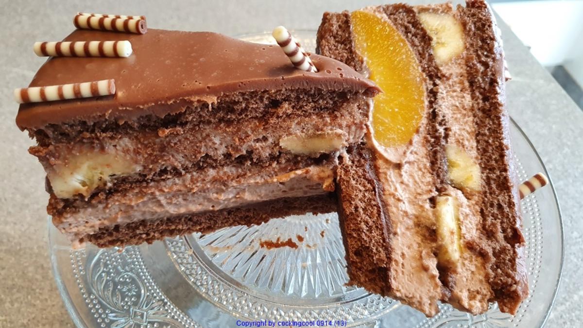 Schokoladen - Karamel - Torte - Rezept - Bild Nr. 3