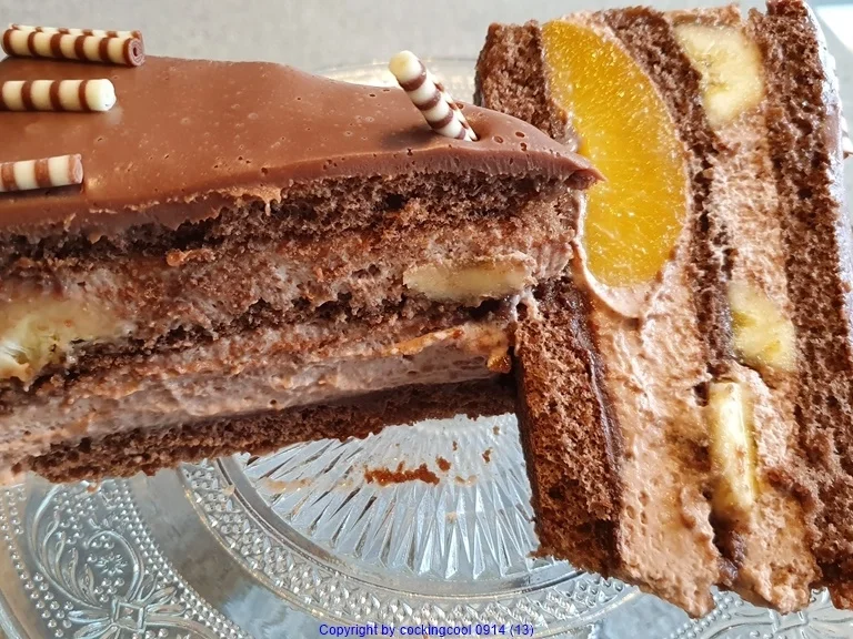 Schokoladen - Karamel - Torte - Rezept - Bild Nr. 3