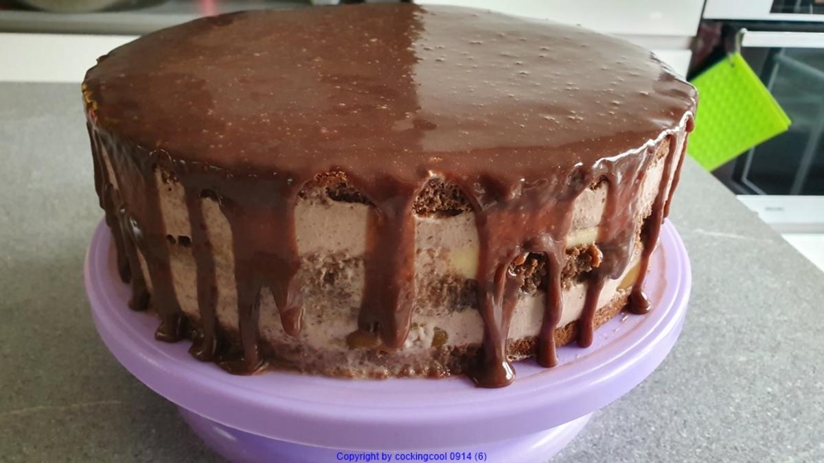 Schokoladen - Karamel - Torte - Rezept mit Bild - kochbar.de