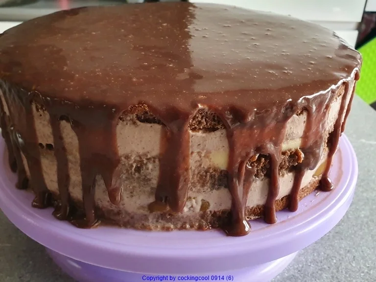 Schokoladen - Karamel - Torte - Rezept - Bild Nr. 11