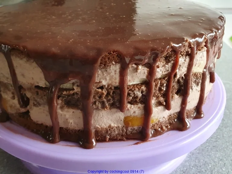 Schokoladen - Karamel - Torte - Rezept - Bild Nr. 12
