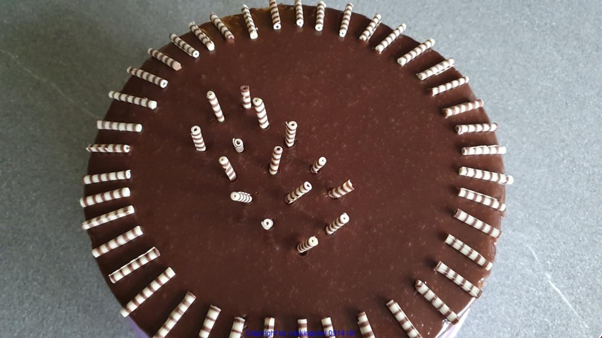 Schokoladen - Karamel - Torte - Rezept - Bild Nr. 14