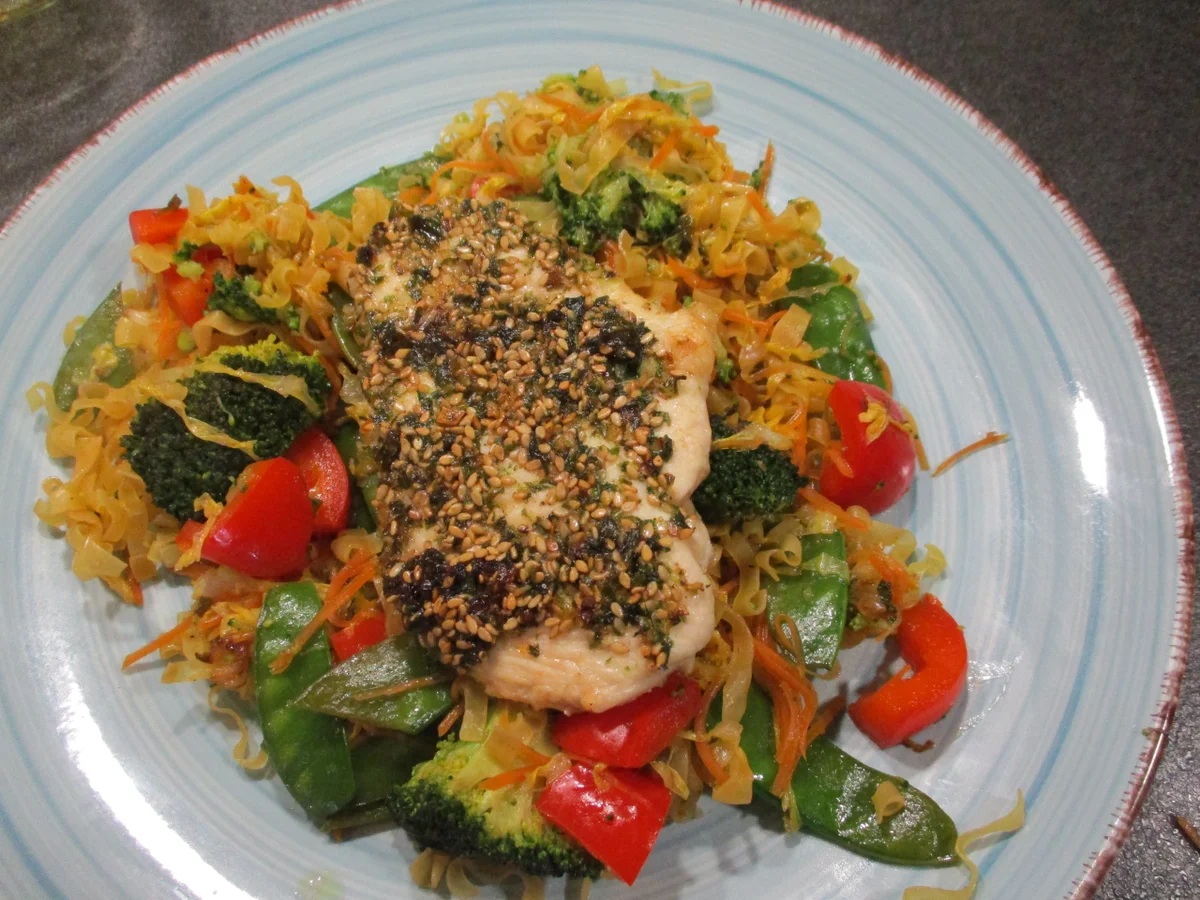 Hähnchenschnitzel im Sesam-Kräutermantel = kochbar Challenge 1.0 (Januar 2020) - Rezept - Bild Nr. 9798