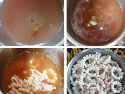 Tintenfischringe im Mehlmantel mit süßer Tamarindensauce - Rezept - Bild Nr. 5