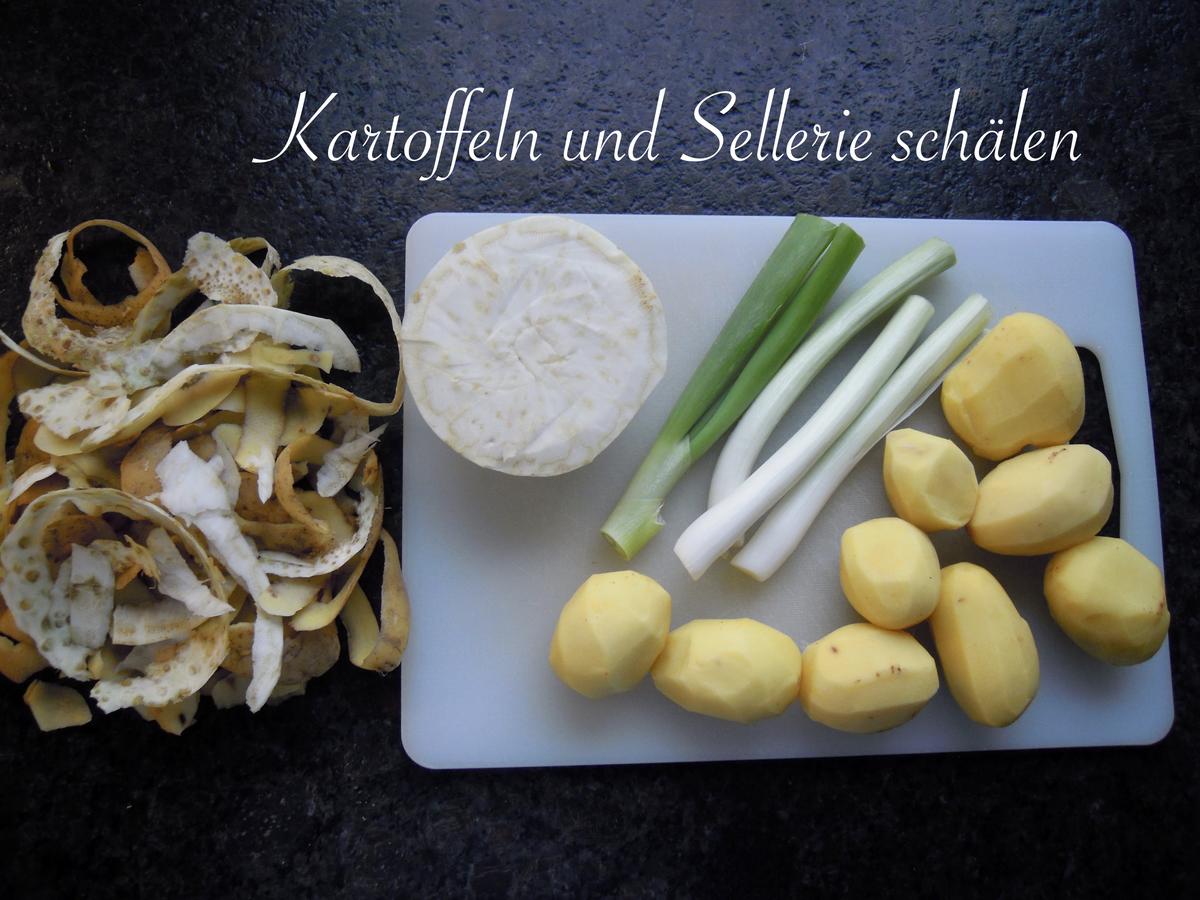 Kartoffel Sellerie Schaumsüppchen - Rezept - Bild Nr. 3
