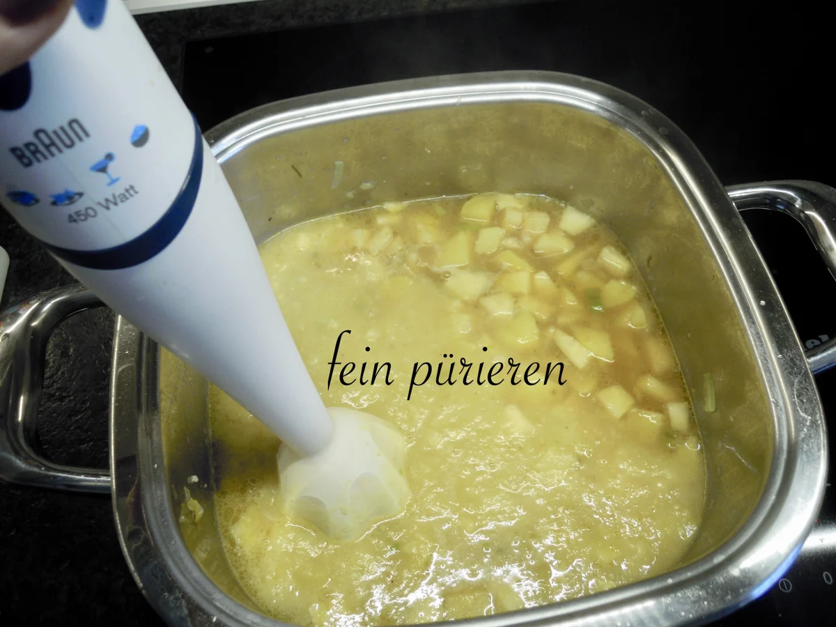 Rezept: Kartoffel Sellerie Schaumsüppchen Bild Nr. 8 Kartoffel Sellerie Schaumsüppchen - Rezept - Bild Nr. 8