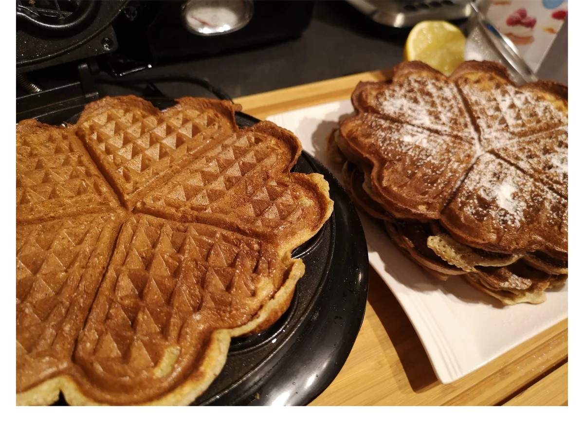 BiNe` S KÄSEKUCHENWAFFELN - Rezept - Bild Nr. 2